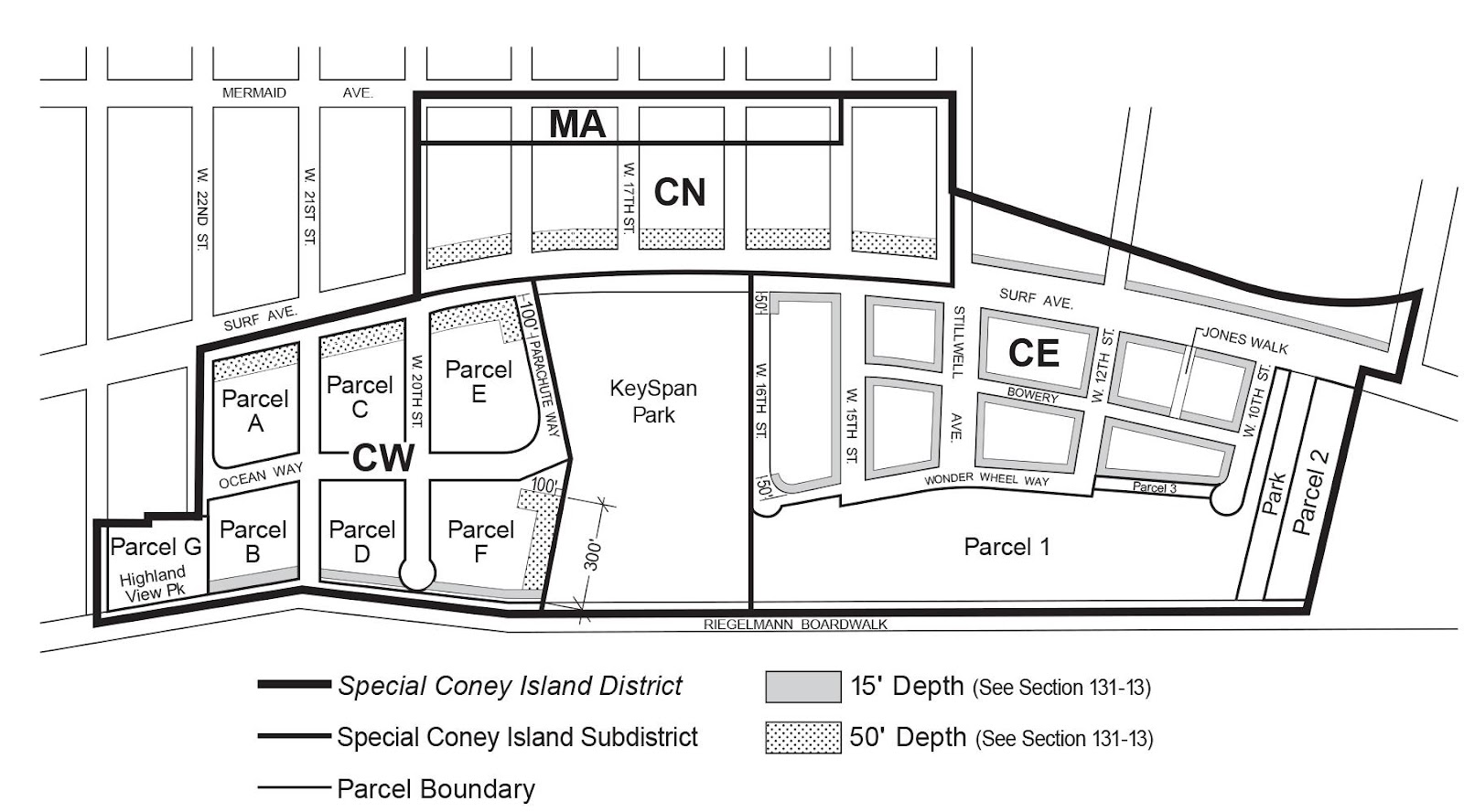 Zoning Resolutions Chapter 1: Special Coney Island District Appendix A.1